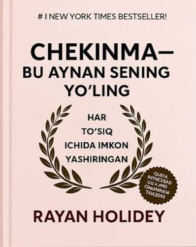Chekinma — bu aynan sening yo'ling